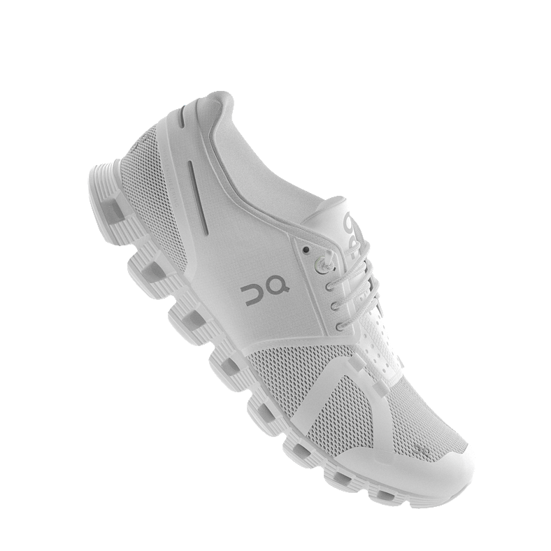 on running cloud all white